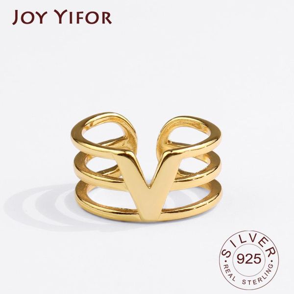 sterling silver rings for women v shape gold color vintage wedding trendy jewelry large adjustable antique anillos cluster, Golden;silver
sterling silver rings for women v shape gold color vintage wedding trendy jewelry large adjustable antique anillos cluster, Golden;silver