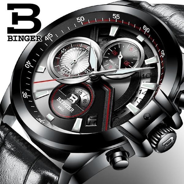wristwatches binger brand automatic mechanical men's watch waterproof, Slivery;brown
wristwatches binger brand automatic mechanical men's watch waterproof, Slivery;brown