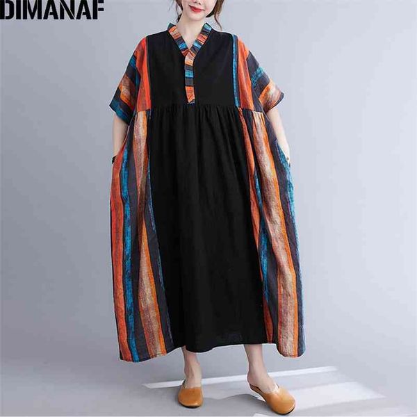 plus size summer dress vintage women lady vestidos sundress black striped print long loose oversize 4xl 5xl 210531, Black;gray
plus size summer dress vintage women lady vestidos sundress black striped print long loose oversize 4xl 5xl 210531, Black;gray