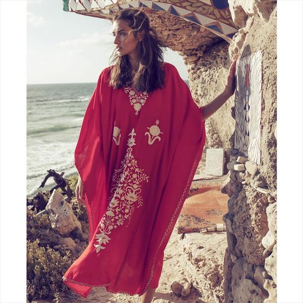 quick drying black indie folk womens dresses embroidered long summer beach moroccan kaftan plus size women beachwear maxi n910, Black;gray
quick drying black indie folk womens dresses embroidered long summer beach moroccan kaftan plus size women beachwear maxi n910, Black;gray