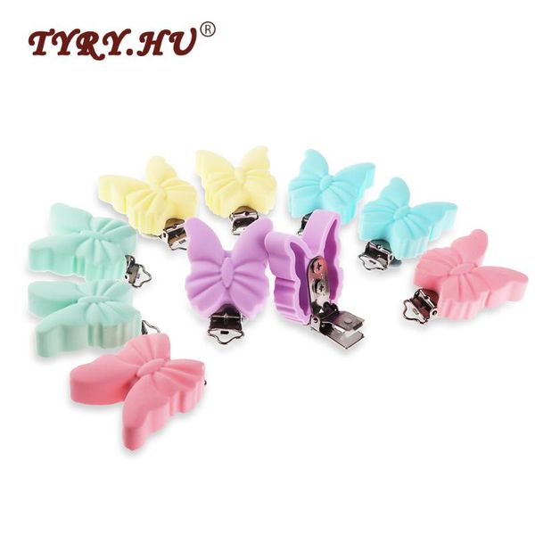 pacifiers# 10pcs butterfly shaped nipple holder baby nursing pacifier chain accessories bpa teething silicone clips
pacifiers# 10pcs butterfly shaped nipple holder baby nursing pacifier chain accessories bpa teething silicone clips