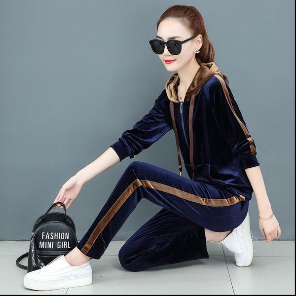 women tracksuits tracksuit for pant suits autumn plus size velvet sportswear casual hoodies and pants 2pcs velour sports set w1582, Gray
women tracksuits tracksuit for pant suits autumn plus size velvet sportswear casual hoodies and pants 2pcs velour sports set w1582, Gray