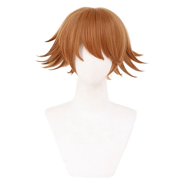 chihiro fujisaki cosplay wig game danganronpa: trigger happy havoc brown short curl hair dangan ronpa fujisaki chihiro wigs, Black
chihiro fujisaki cosplay wig game danganronpa: trigger happy havoc brown short curl hair dangan ronpa fujisaki chihiro wigs, Black