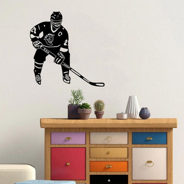 wall stickers hockey sticker player cartoon decor handsome home revocable art mural for sport club dw8746
wall stickers hockey sticker player cartoon decor handsome home revocable art mural for sport club dw8746