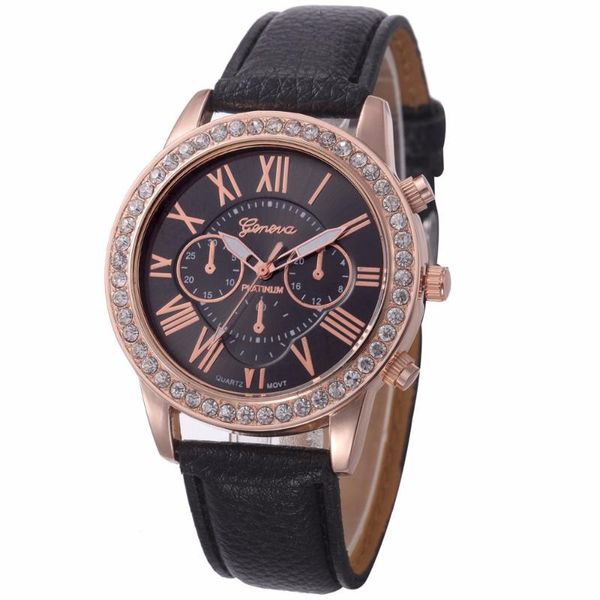 wristwatches gnova platinum crystal geneva style women watch pu leather golden fashion wristwatch casual dress quartz relogio rhinestone a51, Slivery;brown
wristwatches gnova platinum crystal geneva style women watch pu leather golden fashion wristwatch casual dress quartz relogio rhinestone a51, Slivery;brown