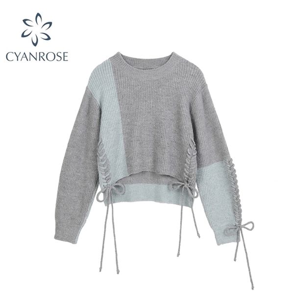 women sweaters warm pullover and jumpers korean fashion casual long sleeve autumn female knit personality sweater knitwear 210515, White;black
women sweaters warm pullover and jumpers korean fashion casual long sleeve autumn female knit personality sweater knitwear 210515, White;black