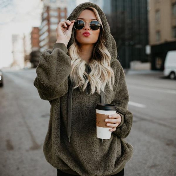 women's hoodies & sweatshirts 2021 european and american winter long-sleeved casual hoodie plus size solid color hooded fleece pullover, Black
women's hoodies & sweatshirts 2021 european and american winter long-sleeved casual hoodie plus size solid color hooded fleece pullover, Black