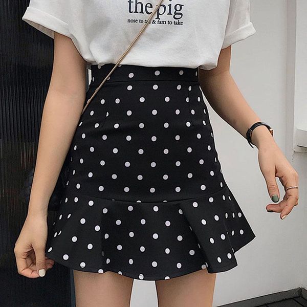skirts 2021 fashion trumpet dot women chic slim wild high waist hip fishtail skirt lotus leaf a word wave point female, Black
skirts 2021 fashion trumpet dot women chic slim wild high waist hip fishtail skirt lotus leaf a word wave point female, Black