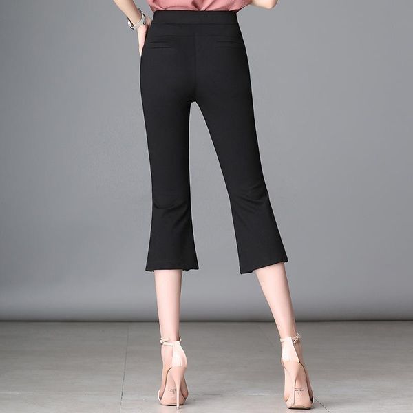 women's pants & capris summer flare 2021 big flared trousers women casual plus size clothes pantalon femme kj059, Black;white
women's pants & capris summer flare 2021 big flared trousers women casual plus size clothes pantalon femme kj059, Black;white