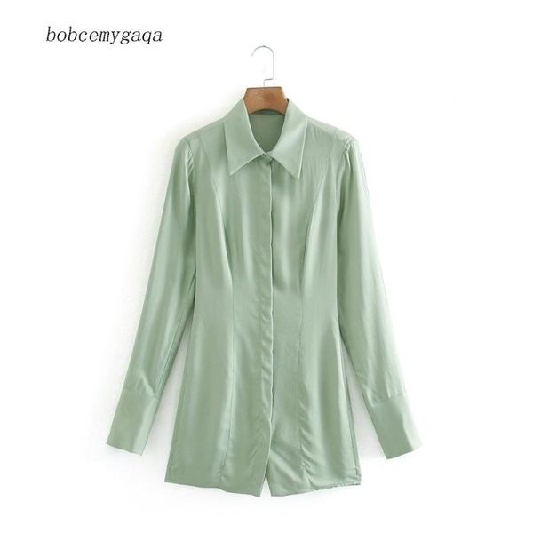 long sleeve shirt dress women turn down collar autumn elegant work office lady mini button up casual dresses, Black;gray
long sleeve shirt dress women turn down collar autumn elegant work office lady mini button up casual dresses, Black;gray