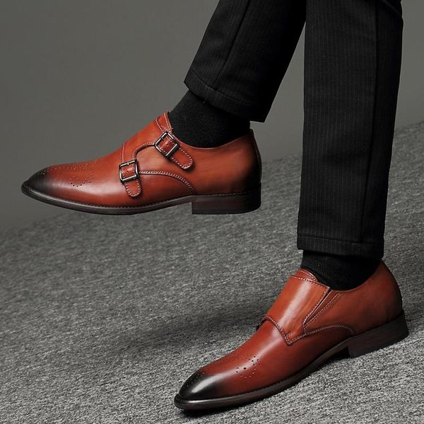 dress shoes quality natural leather men formal lace up business oxfords classic wedding, Black
dress shoes quality natural leather men formal lace up business oxfords classic wedding, Black