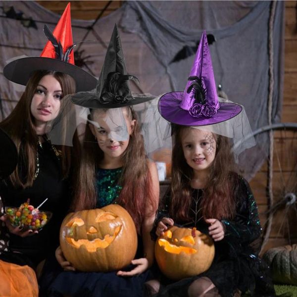 party hats halloween witch hat costume headwear wizard cap props decor yarn dress cosplay children gift accessory decorative
party hats halloween witch hat costume headwear wizard cap props decor yarn dress cosplay children gift accessory decorative
