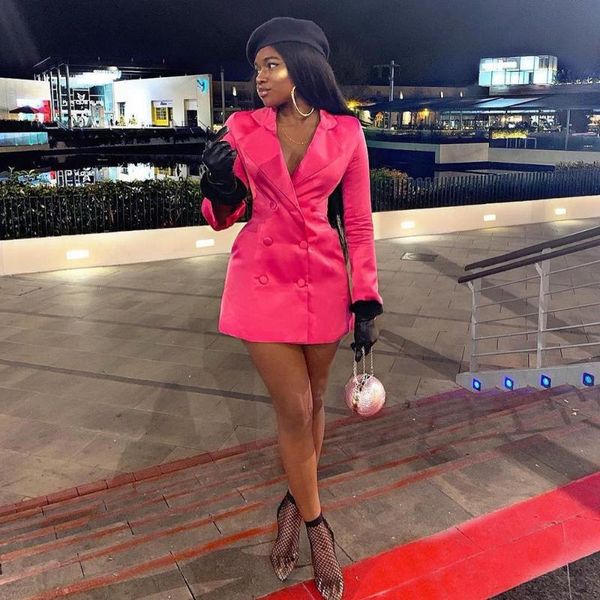casual dresses 2021 aeeival pink long sleeve autumn winter button v neck women solid mini clubwear vestidos celebrity party festa, Black;gray
casual dresses 2021 aeeival pink long sleeve autumn winter button v neck women solid mini clubwear vestidos celebrity party festa, Black;gray