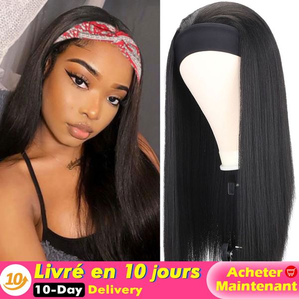 long straight yaki headband wig heat resistant synthetic women's headband wig black brown mix color hair wig for black women yaki strai
long straight yaki headband wig heat resistant synthetic women's headband wig black brown mix color hair wig for black women yaki strai