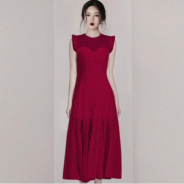 zawfl arrival spring women's vintage lace mesh hollow out dress ladies elegant office party luxury ol slim dresses vestido 210525, Black;gray
zawfl arrival spring women's vintage lace mesh hollow out dress ladies elegant office party luxury ol slim dresses vestido 210525, Black;gray