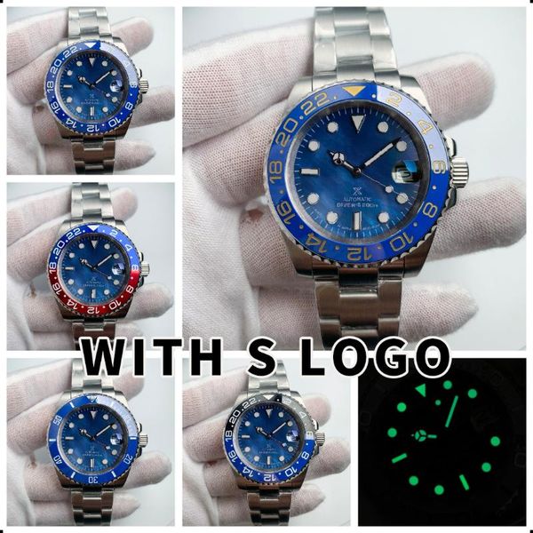 wristwatches mod men's watch automatic nh35 movement natural blue pearl shell dial green luminous ceramic bezel sapphire mirror magnifi, Slivery;brown
wristwatches mod men's watch automatic nh35 movement natural blue pearl shell dial green luminous ceramic bezel sapphire mirror magnifi, Slivery;brown