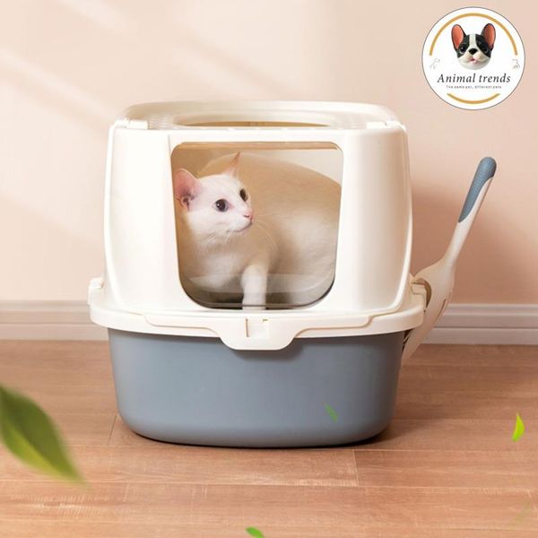 pet cat litter box large anti-spatter drawer into toilet anti-splash tray with scoop supplies & grooming
pet cat litter box large anti-spatter drawer into toilet anti-splash tray with scoop supplies & grooming