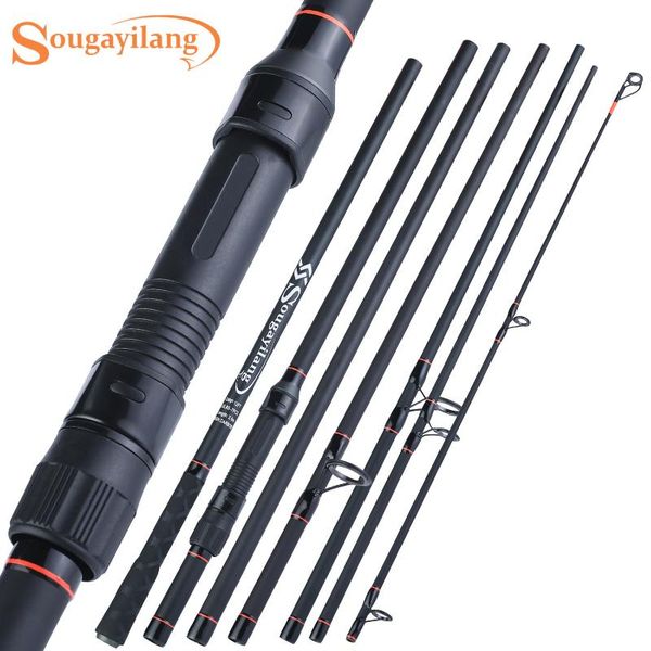 boat fishing rods sougayilang carp rod portable 6/7 section 3m 3.6m ultralight weight carbon fiber spinning fish
boat fishing rods sougayilang carp rod portable 6/7 section 3m 3.6m ultralight weight carbon fiber spinning fish