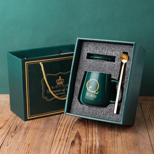 mugs creative dark green letter ceramic mug custom logo couple coffee cup personalized business gift water set
mugs creative dark green letter ceramic mug custom logo couple coffee cup personalized business gift water set
