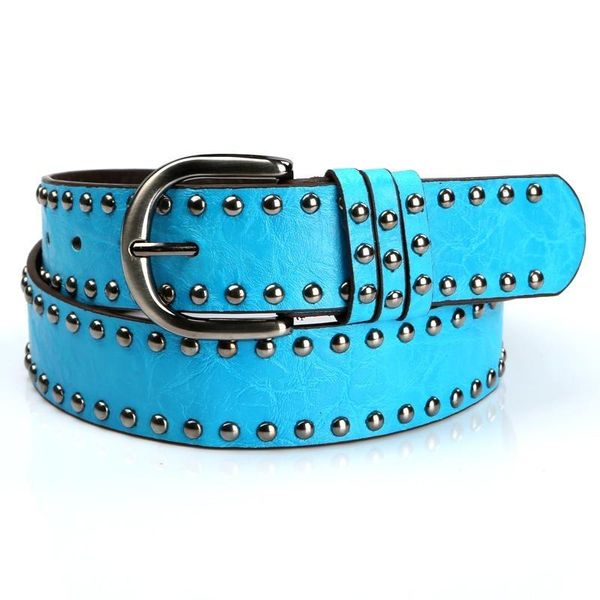 belts fashion women belt vintage punk style rivet genuine leather waistband strap jeans dress accessories, Black;brown
belts fashion women belt vintage punk style rivet genuine leather waistband strap jeans dress accessories, Black;brown