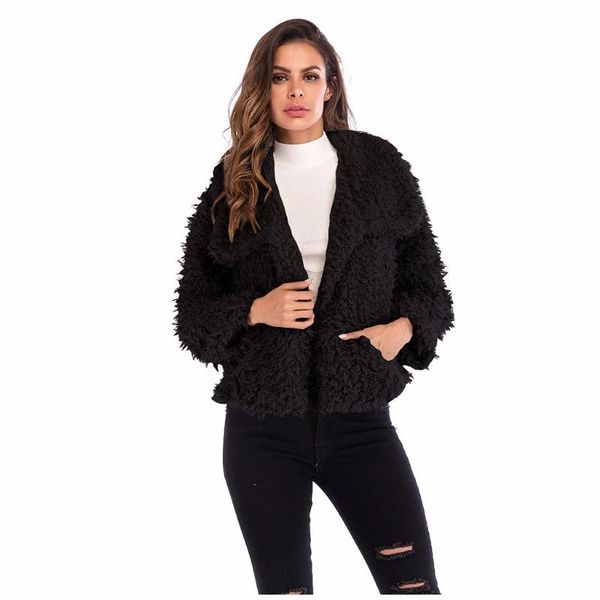women's jackets product women autumn winter casual turn down collar faux fur warm short jacket coat fashion style, Black;brown
women's jackets product women autumn winter casual turn down collar faux fur warm short jacket coat fashion style, Black;brown