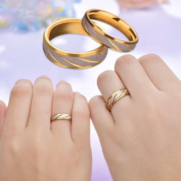 earrings & necklace 2021 titanium steel engrave name lovers couple rings gold wave pattern wedding promise ring for women men engagement jew, Silver
earrings & necklace 2021 titanium steel engrave name lovers couple rings gold wave pattern wedding promise ring for women men engagement jew, Silver