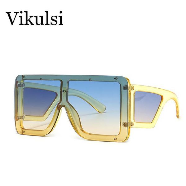 sunglasses fashion oversized square women retro classic frame men thick vintage gradient glasses uv400 driving, White;black
sunglasses fashion oversized square women retro classic frame men thick vintage gradient glasses uv400 driving, White;black