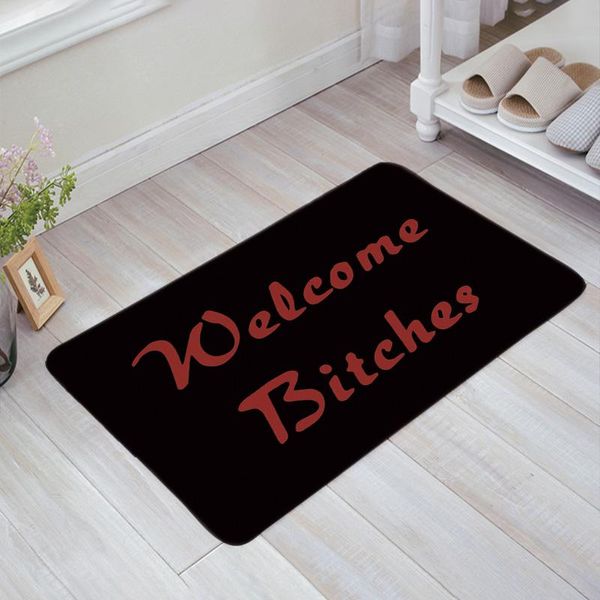 cushion/decorative pillow welcome bitches anti slip floor mats carpet doormat for entrance door mat indoor kitchen living room front rug
cushion/decorative pillow welcome bitches anti slip floor mats carpet doormat for entrance door mat indoor kitchen living room front rug