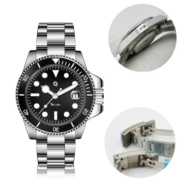 men's luxury watch automatic mechanical 126610 silver white stainless steel case sapphire black three-hand calendar dial adjustable str, Slivery;brown
men's luxury watch automatic mechanical 126610 silver white stainless steel case sapphire black three-hand calendar dial adjustable str, Slivery;brown