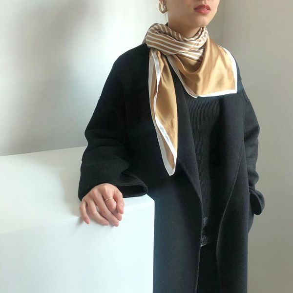 scarves blogger same paragraph shawl chic 90cm scarf simulation silk printed wild black and white striped square women, Blue;gray
scarves blogger same paragraph shawl chic 90cm scarf simulation silk printed wild black and white striped square women, Blue;gray