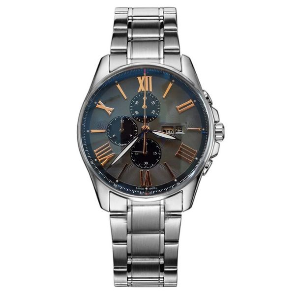 2021 fashion watches men luxury calendar quartz wristwatch for man stylish business luminous male clock relogio masculino, Slivery;brown
2021 fashion watches men luxury calendar quartz wristwatch for man stylish business luminous male clock relogio masculino, Slivery;brown