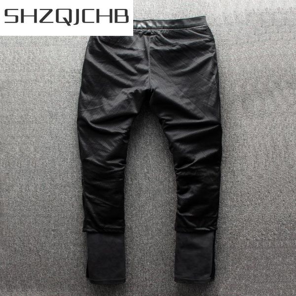 genuine leather pants for men 100% cowhide trousers spring autumn mens fashion pantalon cuir 626 men's, Black
genuine leather pants for men 100% cowhide trousers spring autumn mens fashion pantalon cuir 626 men's, Black