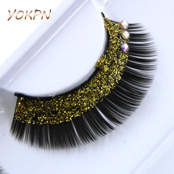 yellow flash powder shimmery false eyelashes thick exaggerated crisscross fake latin dance makeup eye lashes1
yellow flash powder shimmery false eyelashes thick exaggerated crisscross fake latin dance makeup eye lashes1