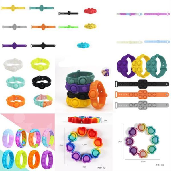dhl fidget toys 9 different styles of bracelets push bubble antistress children sensory gift toy to relieve autism decompression toys
dhl fidget toys 9 different styles of bracelets push bubble antistress children sensory gift toy to relieve autism decompression toys