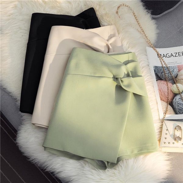 women's shorts irregular green women 2021 summer autumn all-matching high-waisted trousers wide leg short femme apricot black, White;black
women's shorts irregular green women 2021 summer autumn all-matching high-waisted trousers wide leg short femme apricot black, White;black
