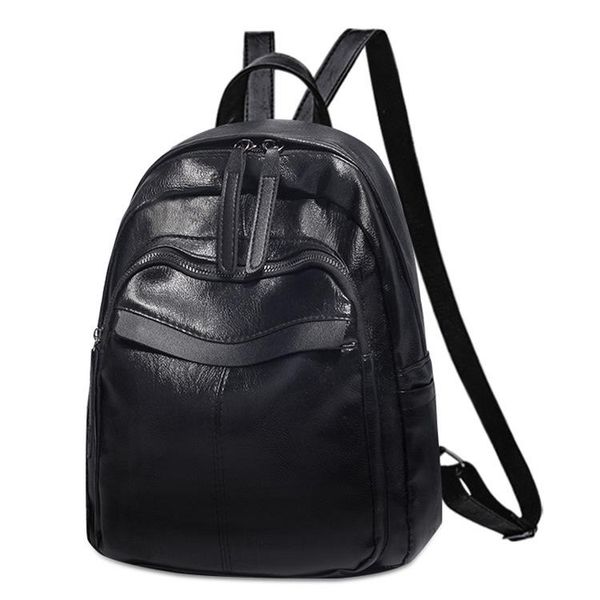 outdoor bags 9l women leather backpack 2021 fashion small casual school travel woman black womens bagpack 25*29*12cm
outdoor bags 9l women leather backpack 2021 fashion small casual school travel woman black womens bagpack 25*29*12cm
