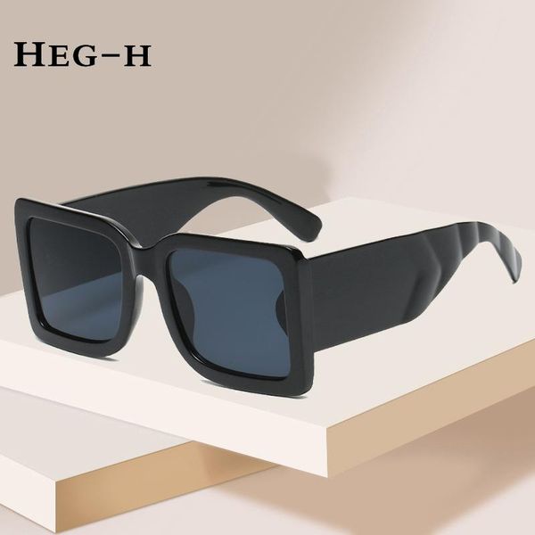 sunglasses 2021 luxury square women brand designer retro frame big sun glasses female vintage gradient male oculos feminino, White;black
sunglasses 2021 luxury square women brand designer retro frame big sun glasses female vintage gradient male oculos feminino, White;black