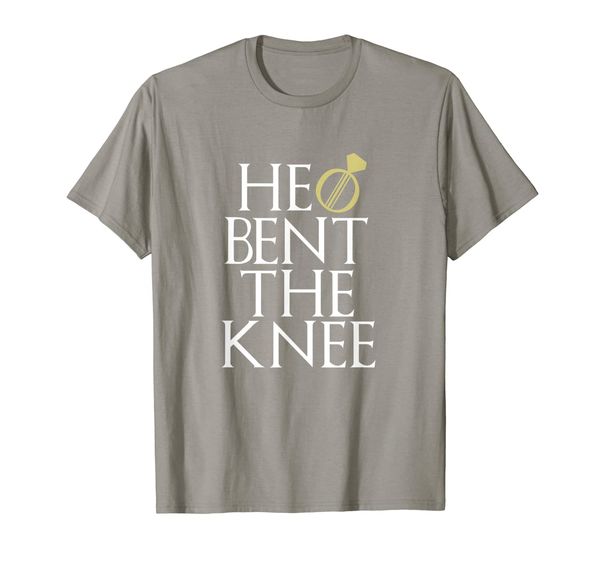 he bent the knee bride engagement wedding men women gift, White;black 
he bent the knee bride engagement wedding men women gift, White;black