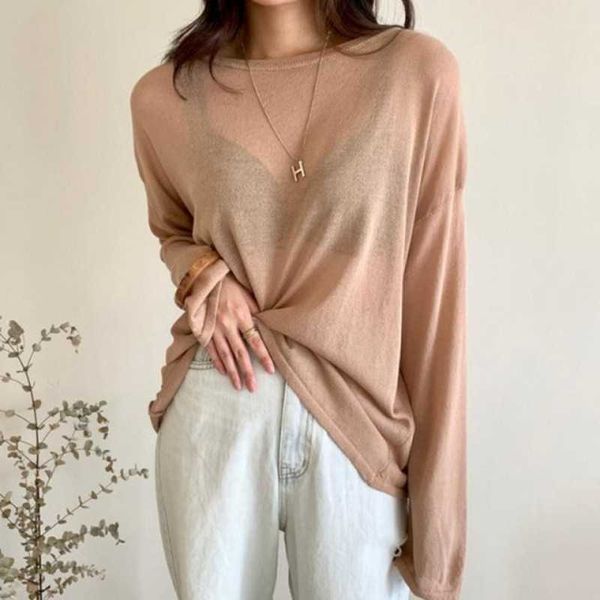 summer korean fashion all-match irregular split back hollow elegant perspective ice silk knitted casual 210531, White
summer korean fashion all-match irregular split back hollow elegant perspective ice silk knitted casual 210531, White