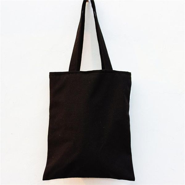 pure black handmade canvas tote single shoulder women bag big cloth handbag shopper eco cotton reusable grocery bags shopping
pure black handmade canvas tote single shoulder women bag big cloth handbag shopper eco cotton reusable grocery bags shopping