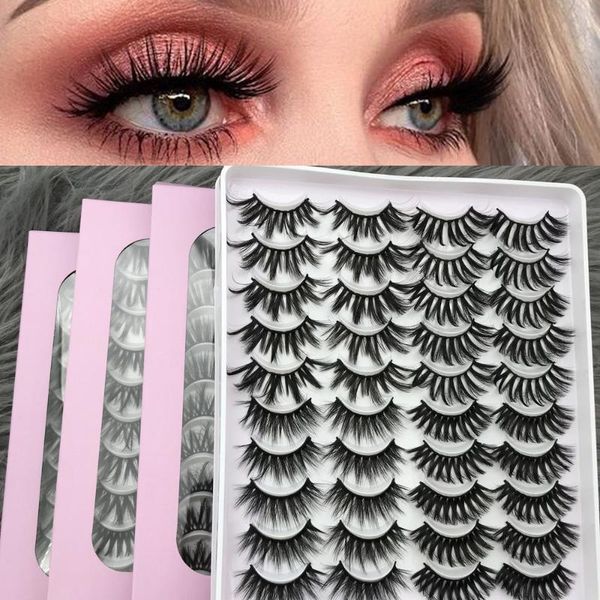 false eyelashes 20 pairs 5d mink lashes natural dramatic volume long silk fake makeup eyelash extension
false eyelashes 20 pairs 5d mink lashes natural dramatic volume long silk fake makeup eyelash extension
