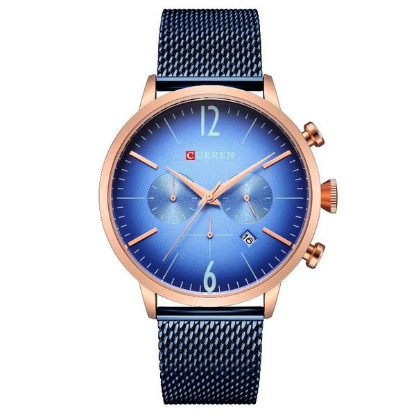 wristwatches curren/ karin 8313 men's watch sports leisure calendar waterproof steel strip watch., Slivery;brown
wristwatches curren/ karin 8313 men's watch sports leisure calendar waterproof steel strip watch., Slivery;brown