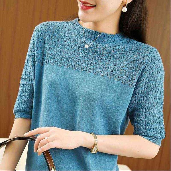 thin womens sweater section hollow round neck female striped loose solid color short sleeve knitted pullover women spring, White;black
thin womens sweater section hollow round neck female striped loose solid color short sleeve knitted pullover women spring, White;black