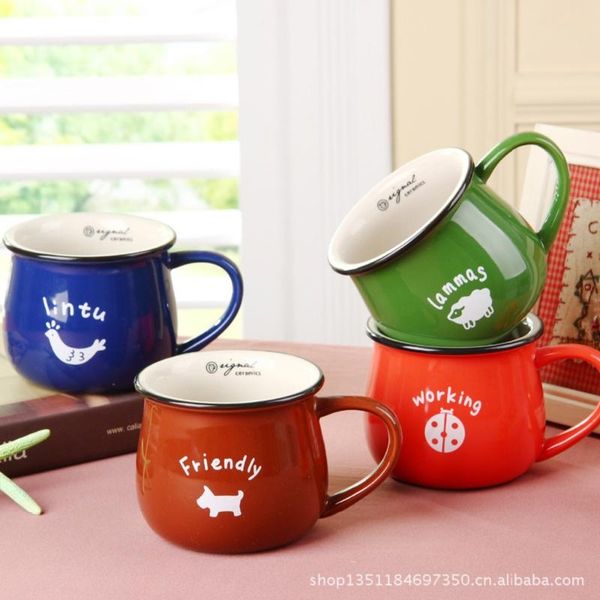 mugs 1pcs keyama cute animals pattern ceramic breakfast milk office coffee cups children's cup gifts home decorative
mugs 1pcs keyama cute animals pattern ceramic breakfast milk office coffee cups children's cup gifts home decorative
