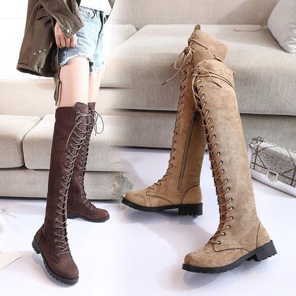 boots women over knee girl round head fastened female frenulum square heels warm botas mujer 567, Black
boots women over knee girl round head fastened female frenulum square heels warm botas mujer 567, Black