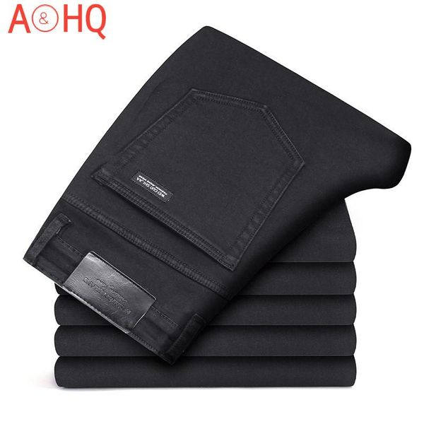 men's jeans brands trousers men clothes black elasticity skinny business casual male denim slim pants classic style, Blue
men's jeans brands trousers men clothes black elasticity skinny business casual male denim slim pants classic style, Blue