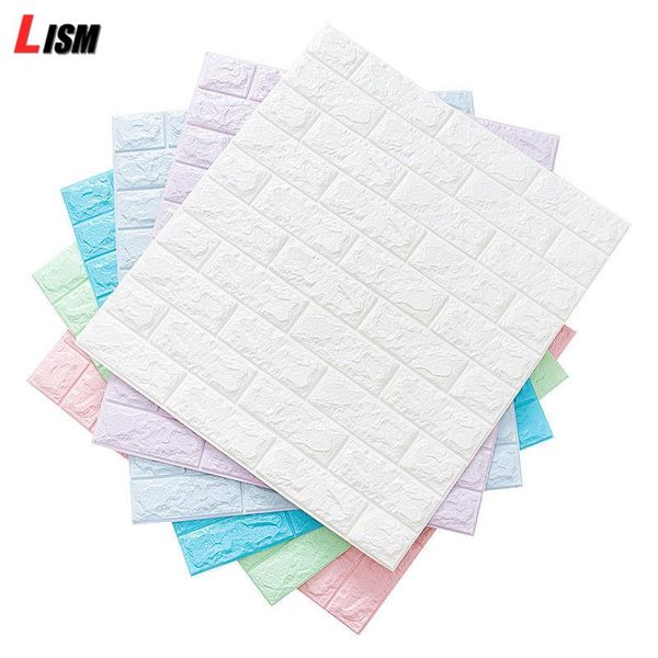 wallpapers 3d brick wall stickers diy paper self-adhesive waterproof wallpaper for kids room bedroom sticker home decor
wallpapers 3d brick wall stickers diy paper self-adhesive waterproof wallpaper for kids room bedroom sticker home decor