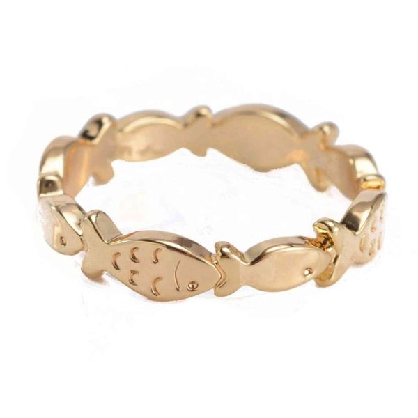 2021 vintage brass 18k gold plated popular fashion brass simple fish shape ring
2021 vintage brass 18k gold plated popular fashion brass simple fish shape ring