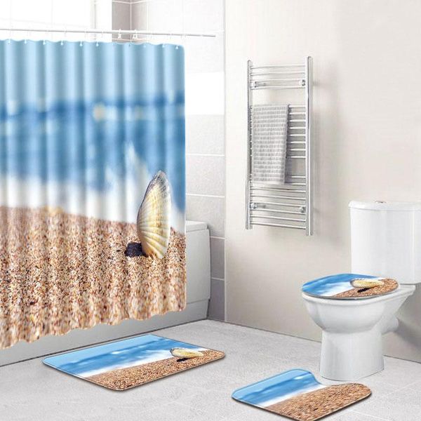 shower curtains 4pcs/set bathroom waterproof curtain ocean series printed water absorbing toilet cover mat foot pad home bath decoration
shower curtains 4pcs/set bathroom waterproof curtain ocean series printed water absorbing toilet cover mat foot pad home bath decoration