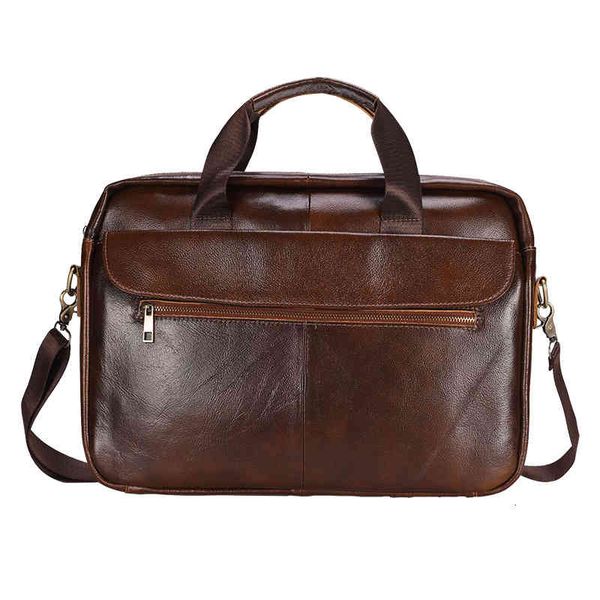 2021 leather portable men's briefcase business bag single shoulder messenger computer
2021 leather portable men's briefcase business bag single shoulder messenger computer